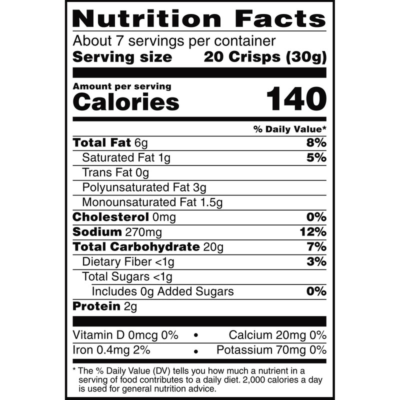 Cheez-It Snap'd Cheese Cracker Chips, Thin Crisps, Extra Crunchy, Sharp