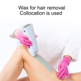 Calentador Depilatorio Doble, Máquina Calentadora de Cera, Máquina Calentadora de Cera Portátil para Axila de Pierna con Base de Calentador