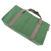 Canvas Wide Mouth Tool Storage Bag with Adjustable Shoulder Strap
