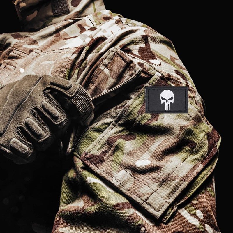 GYGYL 20PCS Tactical Morale Funny Patches Bundle, Hook and Loop