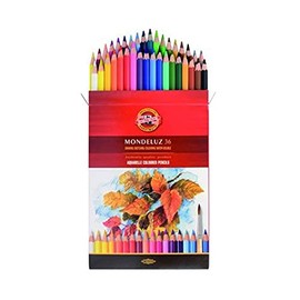 KOH-I-NOOR Mondeluz Fruit Aquarell Coloured Pencils (Set of 36)