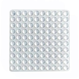 Drawer Bumpers Pads,Tiny Cabinet Door Bumpers,Cupboard Dots Self Adhesive Clear Rubber Feet Tiny Bumpons for Furniture Table Laptop (10mm*3mm)