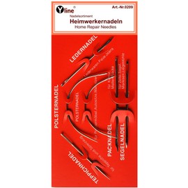 0209 DIY Needles, Hand Sewing Needle Assortment 6 Pieces on Card