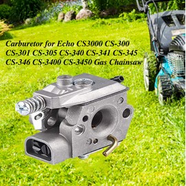 Carburetor for Echo CS3000 CS-300 CS-301 CS-305 CS-340 CS-341 CS-345 CS-346 CS-3400 CS-3450 Gas Chainsaw Replaces Part# WT-402 WT-589 A021000230 A021000231