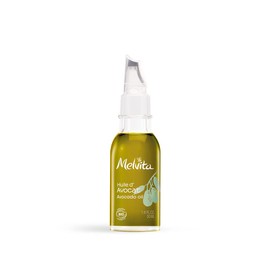 Melvita – Bio-Avocadoöl – Glättet die Augenkonturen – Mildert Falten – Reduziert Dehnungsstreifen – 100 % natürlich – Bio-zertifiziert – Vegan – Flasche 50 ml