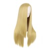 MapofBeauty 28 Inches/70 cm Fashion Monochrome Length Straight Wig High