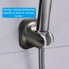 Zorfeter Adjustable Brushed Nickel Handheld Shower Head Holder, Strong Adhesive