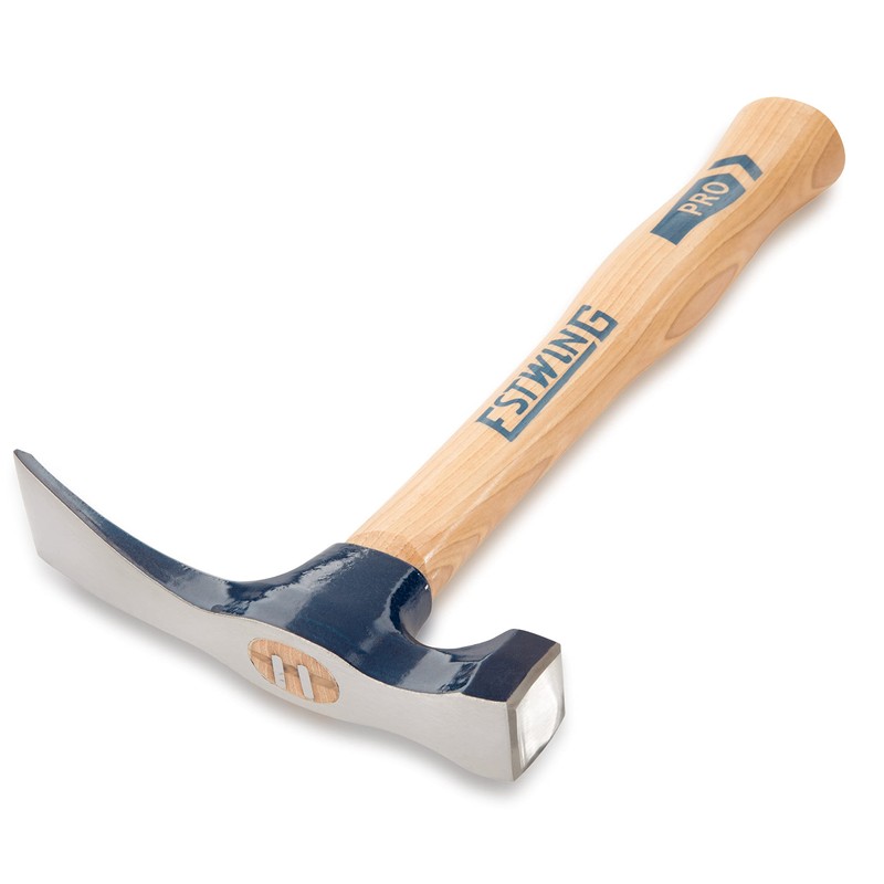 ESTWING Bricklayer's/Mason's Hammer - 21 oz Masonry Tool with Forged