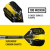 Harrows Dave Chisnall Chizzy 80% Tungsten Steel Tip Darts Set