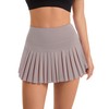 Yknktstc Women Tennis Skirt with Pocket Pleated Golf Skirt Workout