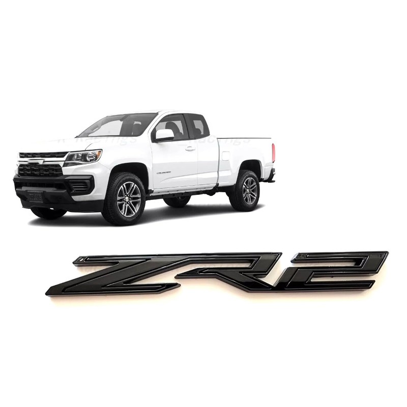 1x Rear Tailgate ZR2 Emblem Car Badge Logo Compatible with