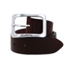 MUSTANG Women's Leather Belt 3.5 W75 Dark Brown, dark brown