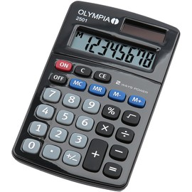 Olympia Tools 40185 2501 Desktop Calculator