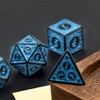 Cusdie 7Pcs/Set DND Dice Set D&D Polyhedral Dice for TTRPG