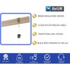 Picture Hanging Brass Moulding Hooks with Perlon Clear Cable Cord