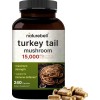 NatureBell Organic Turkey Tail Mushroom Extract Capsules 15,000mg Support Immune