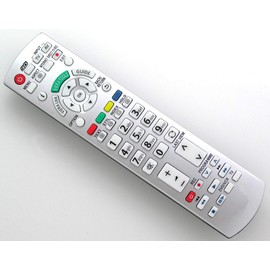 Replacement Remote Control for Panasonic TV TX-L42ES31 TX-L42ET5YW TX-L42ETW5W TX-L42EW30 TX-L42EW5S TX-L42EX34
