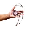 Nautical Replica Hub Magnifying Lens with Leather Holder Leather Rimmed