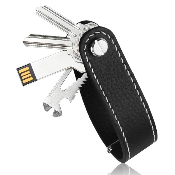 Key Organizer,Portable Keychain,Key Case,Key Organiser Keyring,Portable Smart Keychain Holder for