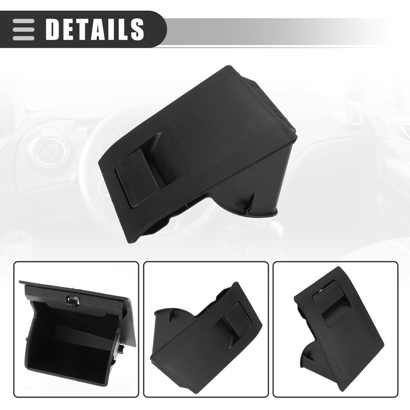 X AUTOHAUX Coin Change Box Holder, Interior Storage Accessories, for