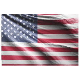 DELAYNOMORE77 American US Flag United States National Flag Polyester Fiber 3x5 Feet Bright Colors And Anti-ultraviolet Fade Indoor Outdoor Banner