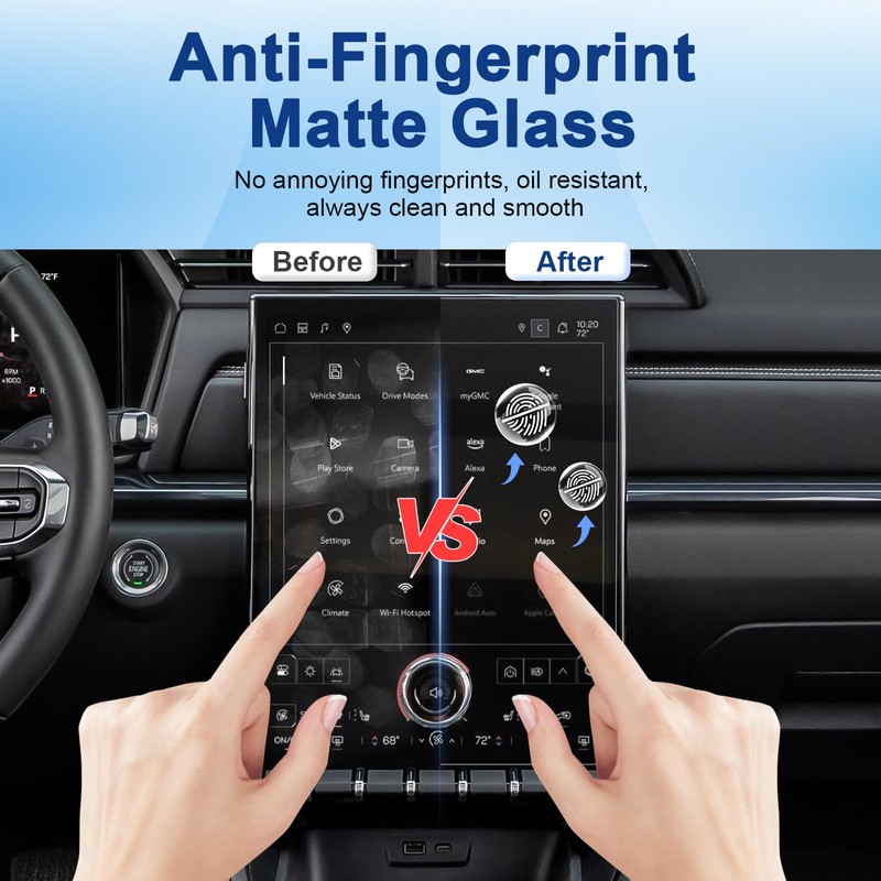 Coleya Anti-Glare Matte Screen Protector for 2025-2026 GMC Terrain (Elevation/Denali/AT4)