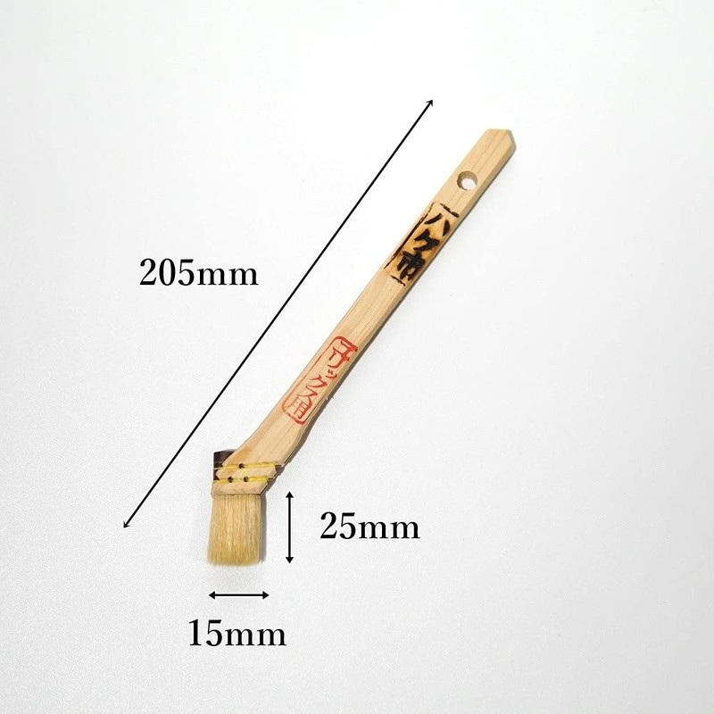 Hake City Brush Premium Goat Hair Goat Tail, Thick Mouth,