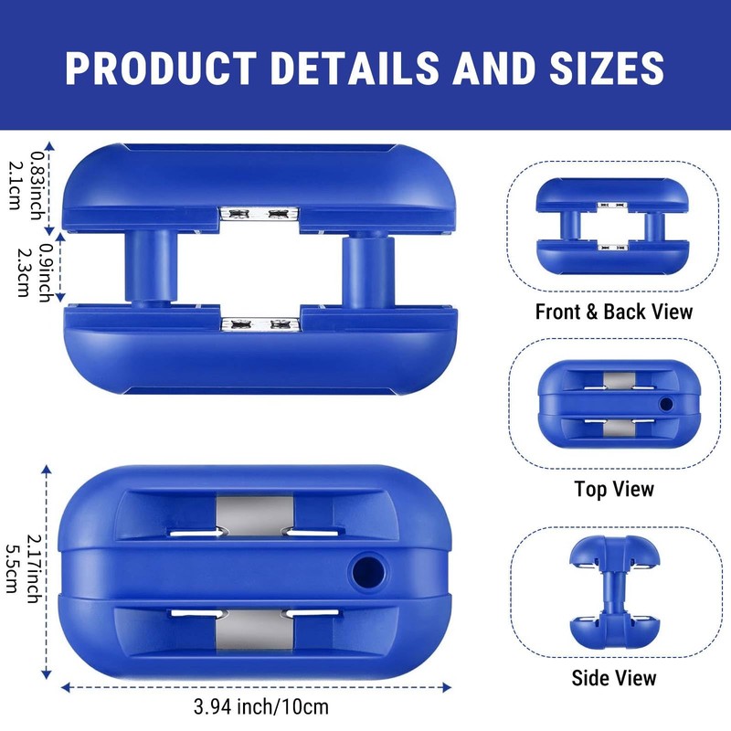 Uadme Edge Banding Trimmer, Quad Trimmer Tool with Tungsten Carbide