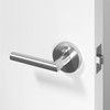Okun Stark 1-Pack Chrome Privacy Door Levers – Push Button