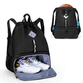 GOBUROS Basketball Backpack, Basketball Backpack, Basketball Bag, Basketball, Soccer, Volleyball Backpack