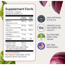 Berkeley Life Professional Nitric Oxide Foundation  (60 Cap) EXP 12/2026