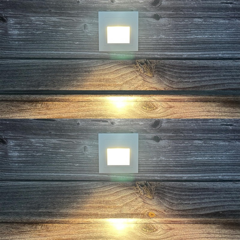 HAGICBEE LED Step Lights 120V Dimmable LED Indoor Outdoor Step