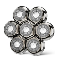 7D Floating Replacement Shaving Head, Wet & Dry Shaver Blade Heads Replacement for Head Shaver Compatible for Rotary Shavers