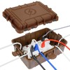 Waterproof Electrical Box, Large Outdoor Extension Cord Covers Waterproof, 8