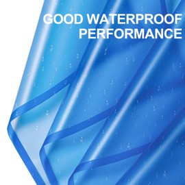 WRAPAHOLIC 20 Sheets Flower Wrapping Paper - 22.4 x 22.4 inch Royal Blue Border Water-Resistant Floral Bouquet Wrapping Paper, Florist Supplies Packaging Paper for Wedding Birthday Gift DIY