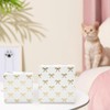 JarThenaAMCS Gold Foil Bow Wrapping Paper -Mini Roll- 17In x