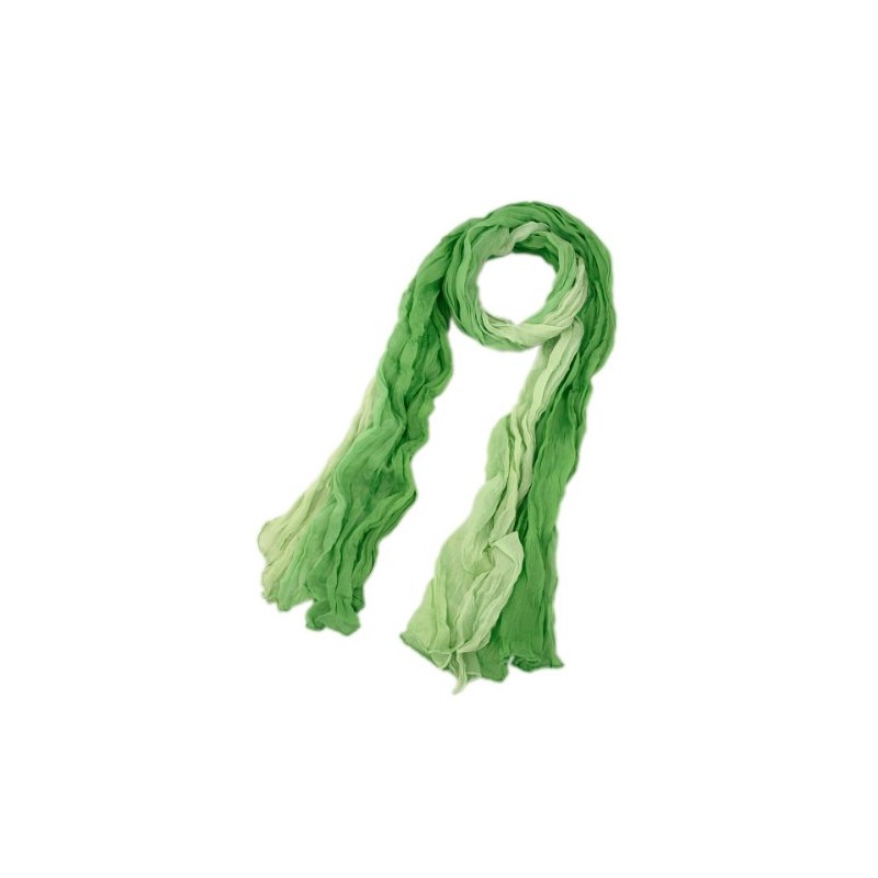 Chic Ombre Watercolor Scarf, Green