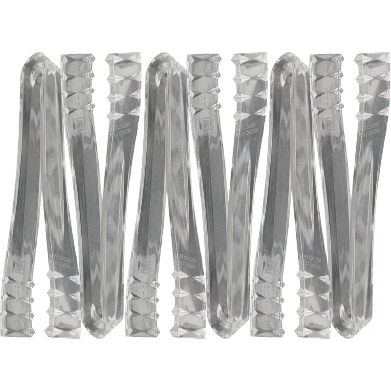 MDJ Hielera De Plastico Con Pinzas De Plastico 12 Piezas