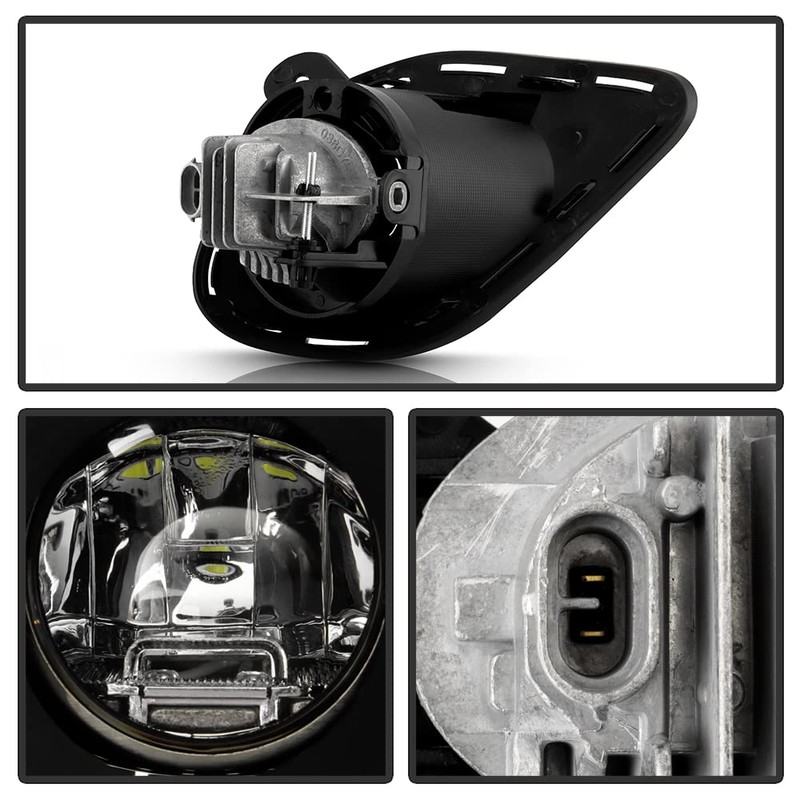 ACANII - For 2015-2022 Dodge Charger w/Hood Scoop Bumper LED