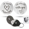 Sureio Pocket Hug Token Gifts for Men Boyfriend Girlfriend Inspirational