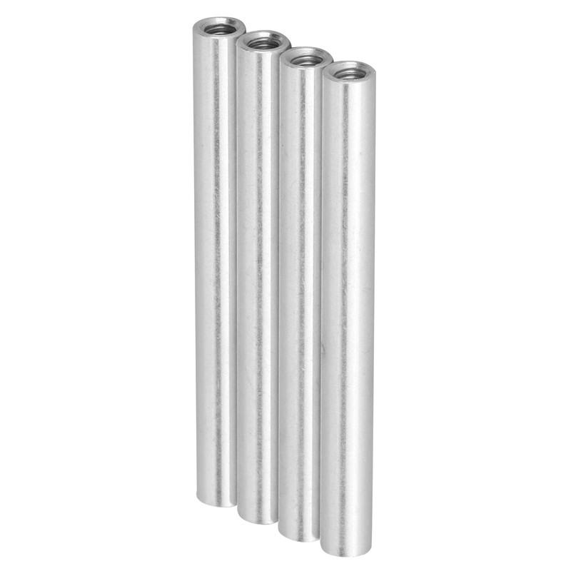4Pcs Standoff Round Aluminum Tube Extension Support, 60mm Length, M4