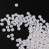 50Pcs White Mini Round Tiny Buttons Sewing Doll Clothes Making