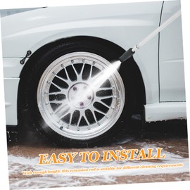 Levemolo 2pcs High Pressure Washer Extension Rods Power Washer Accessories to Quick Versatile Cleaning Tasks