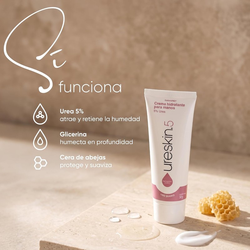5 Crema para Manos con Urea 5% 50 g