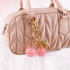 Llavero de cerezo, accesorio para cartera, regalo para mujer