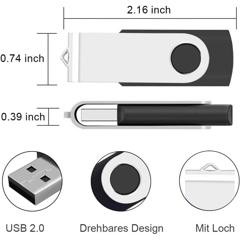 ABLAZE USB Stick 16 GB Pack of 20 High Speed