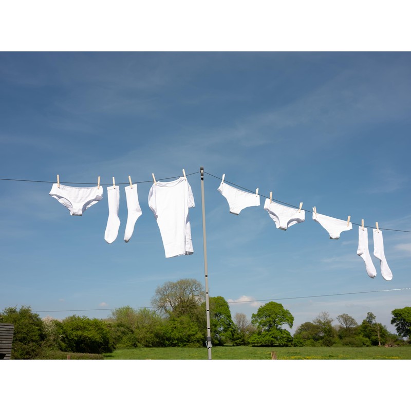 Addis Retractable Outdoor Space-saving Laundry Clothes Washing Line, up to
