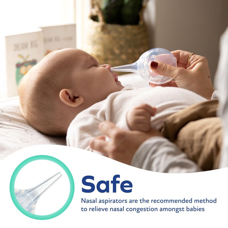 Dr. Talbot's Nasal Aspirator for Babies - Silicone - Includes