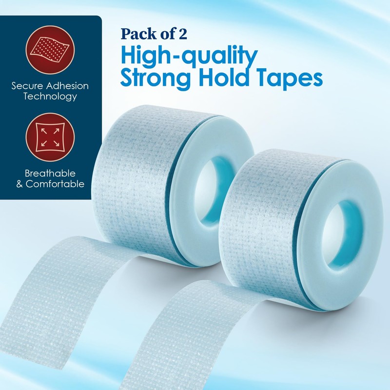 MEDca Sensitive Skin Low Trauma Tape Rolls - 1 Inch