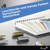 BIC Intensity Marker Pens in 8 Assorted Metallic Colours Line